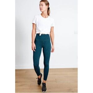 Good hyouman brooke ruched green spacedye leggings